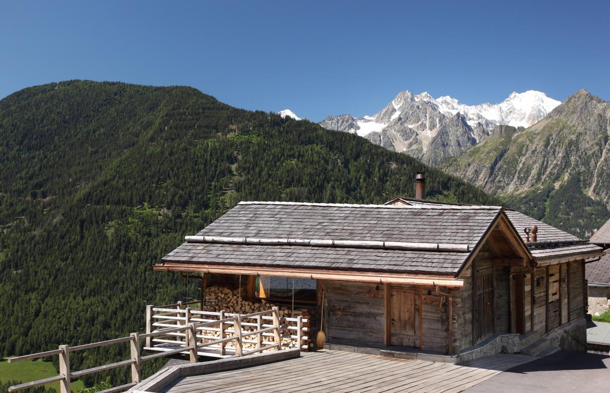 Hotel Montagne Alternative Orsières Exteriér fotografie